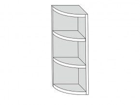 19.30.0р Полка угловая (h=913) радиусная  ЛДСП УНИ в Заводоуковске - zavodoukovsk.magazinmebel.ru | фото