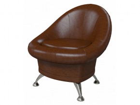 Банкетка-кресло 6-5104 коричневая в Заводоуковске - zavodoukovsk.magazinmebel.ru | фото