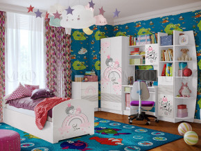 Детская комната Юниор-2 Принцесса 1 в Заводоуковске - zavodoukovsk.magazinmebel.ru | фото
