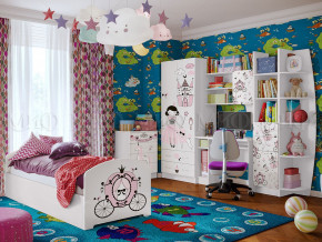 Детская комната Юниор-2 Принцесса в Заводоуковске - zavodoukovsk.magazinmebel.ru | фото