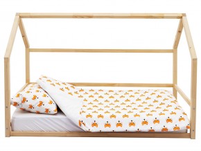 Детская кровать-домик Монтессори Svogen натура в Заводоуковске - zavodoukovsk.magazinmebel.ru | фото - изображение 2