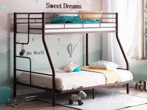 Двухъярусная кровать Гранада-3 140 коричневый в Заводоуковске - zavodoukovsk.magazinmebel.ru | фото - изображение 1