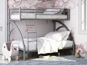 Двухъярусная кровать Виньола 2 Серая в Заводоуковске - zavodoukovsk.magazinmebel.ru | фото