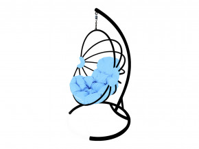 Кокон Веер без ротанга голубая подушка в Заводоуковске - zavodoukovsk.magazinmebel.ru | фото