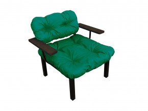 Кресло Дачное зелёная подушка в Заводоуковске - zavodoukovsk.magazinmebel.ru | фото