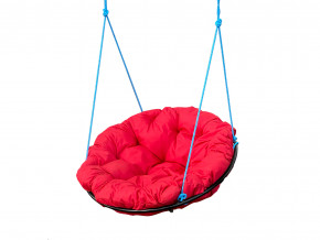 Кресло Папасан подвесное красная подушка в Заводоуковске - zavodoukovsk.magazinmebel.ru | фото - изображение 1
