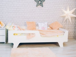 Кровать детская Бэби белая в Заводоуковске - zavodoukovsk.magazinmebel.ru | фото