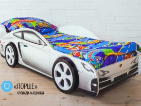Кровать детская машинка Порше в Заводоуковске - zavodoukovsk.magazinmebel.ru | фото - изображение 2