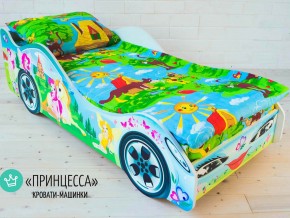 Кровать детская машинка Принцесса в Заводоуковске - zavodoukovsk.magazinmebel.ru | фото - изображение 1