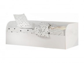 Кровать детская Трио с подъёмным механизмом КРП-01 белый в Заводоуковске - zavodoukovsk.magazinmebel.ru | фото - изображение 1