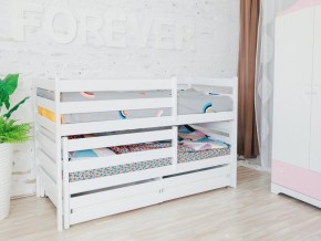 Кровать из массива с выдвижным спальным местом Матрешка Эко в Заводоуковске - zavodoukovsk.magazinmebel.ru | фото