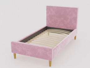 Кровать Линси 900 розовый в Заводоуковске - zavodoukovsk.magazinmebel.ru | фото
