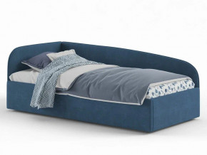 Кровать мягкая Денди на щитах синяя в Заводоуковске - zavodoukovsk.magazinmebel.ru | фото - изображение 1