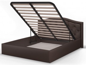 Кровать подъемная Стелла 1400 коричневая в Заводоуковске - zavodoukovsk.magazinmebel.ru | фото - изображение 2