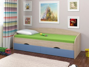 Кровать Соня 2 сонома-голубой в Заводоуковске - zavodoukovsk.magazinmebel.ru | фото - изображение 1