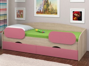 Кровать Соня 2 сонома-розовый в Заводоуковске - zavodoukovsk.magazinmebel.ru | фото - изображение 2