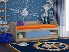 Кровать Соня 4 сонома-голубой в Заводоуковске - zavodoukovsk.magazinmebel.ru | фото