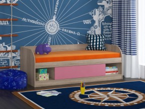Кровать Соня 4 сонома-розовый в Заводоуковске - zavodoukovsk.magazinmebel.ru | фото