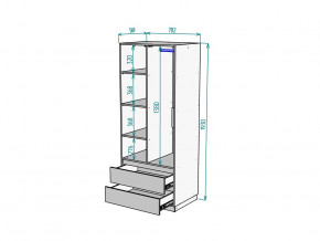 Шкаф Malta light H297 Белый в Заводоуковске - zavodoukovsk.magazinmebel.ru | фото - изображение 2