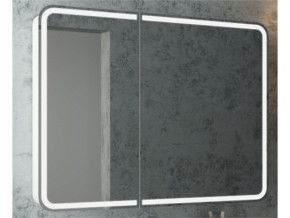 Зеркальный шкаф Mario 80х80 см MySpace LED подсветка в Заводоуковске - zavodoukovsk.magazinmebel.ru | фото